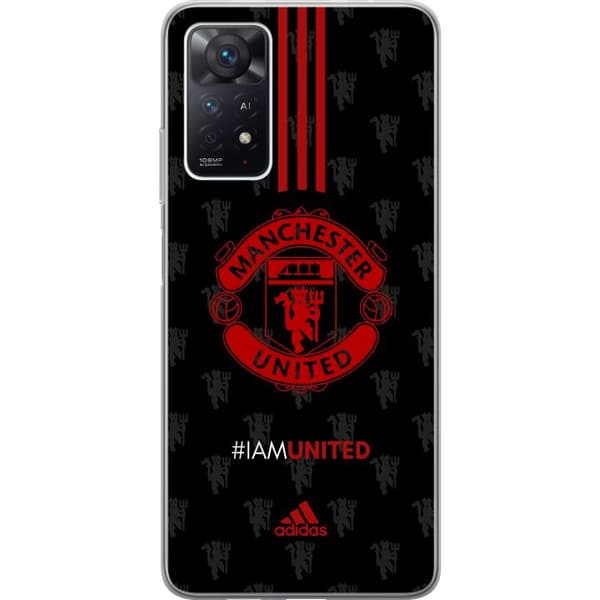 Xiaomi Redmi Note 11 Pro 5G Genomskinligt Skal Manchester United FC