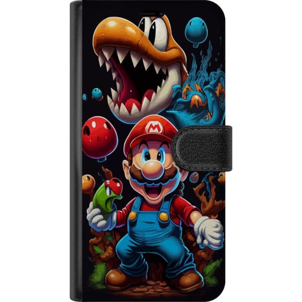 Samsung Galaxy A53 5G Lompakkokotelo Mario ja ystävät