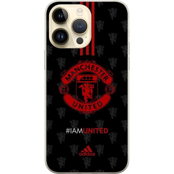 Apple iPhone 14 Pro Max Gennemsigtig cover Manchester United FC