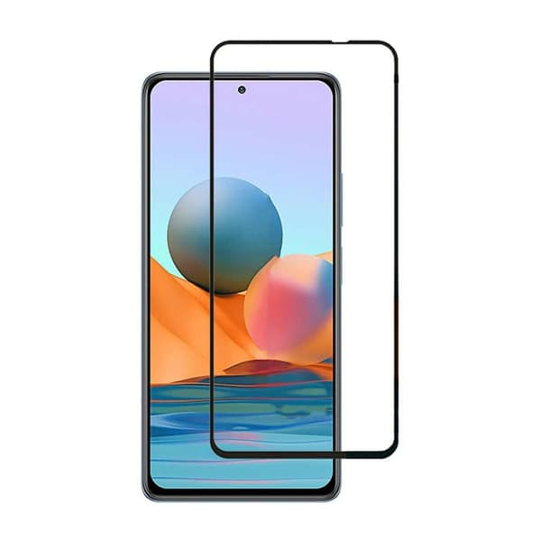 Skärmskydd Xiaomi Redmi Note 11 - 3D Härdat Glas - Svart