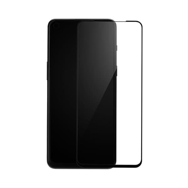 Skärmskydd OnePlus Nord 2T - 3D Härdat Glas - Svart (miljö)