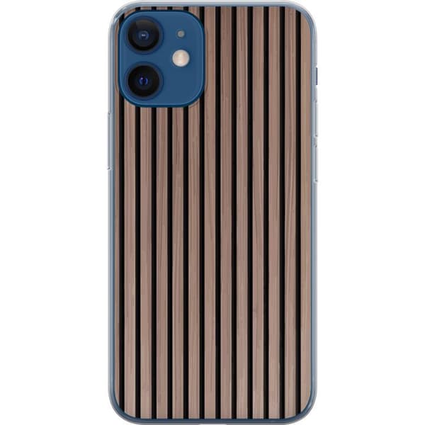 Apple iPhone 12 mini Gennemsigtig cover Mønster Træ