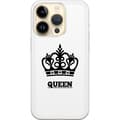 Miniatyrbillede 1 af 3: Apple iPhone 14 Pro Gennemsigtig cover Dronning