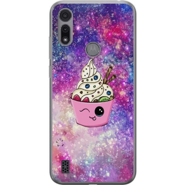Motorola Moto E6i Gennemsigtig cover Kage Rummet