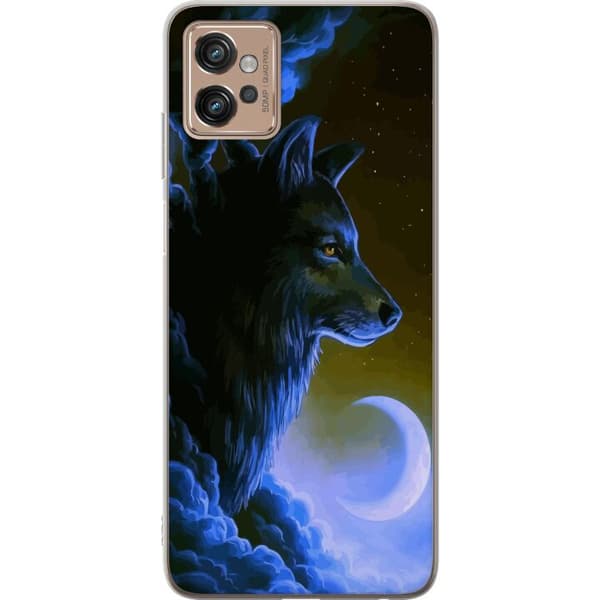 Motorola Moto G32 Genomskinligt Skal Varg