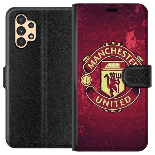 Samsung Galaxy A13 Tegnebogsetui Manchester United FC