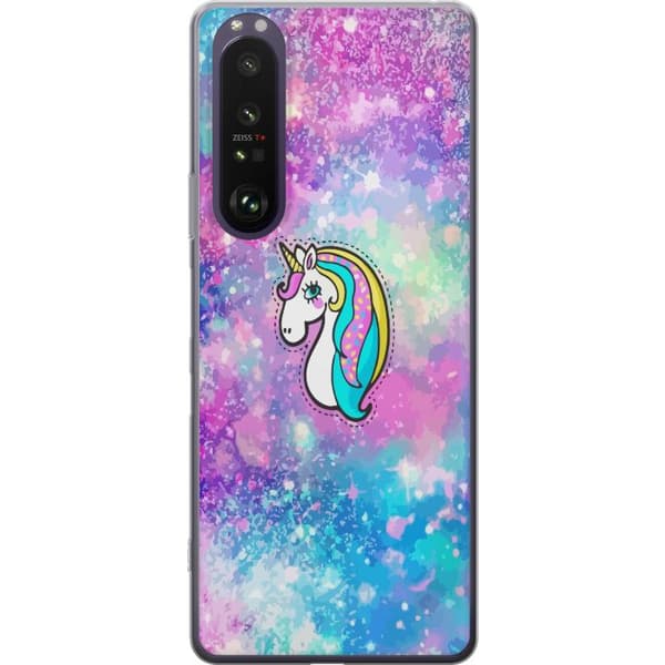 Sony Xperia 1 III Gjennomsiktig deksel Enhorn