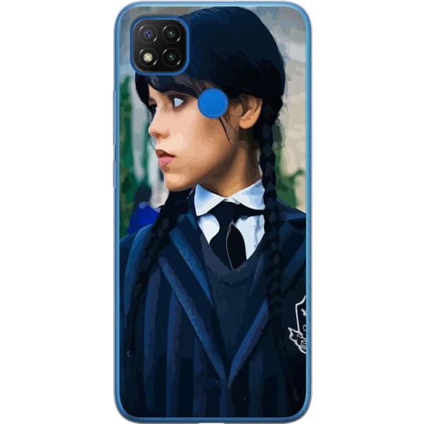 Xiaomi Redmi 9C Läpinäkyvä kuori Wednesday