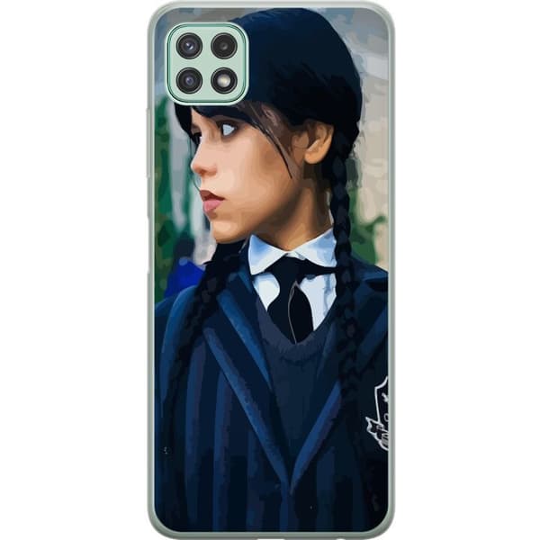 Samsung Galaxy A22 5G Gennemsigtig cover Wednesday