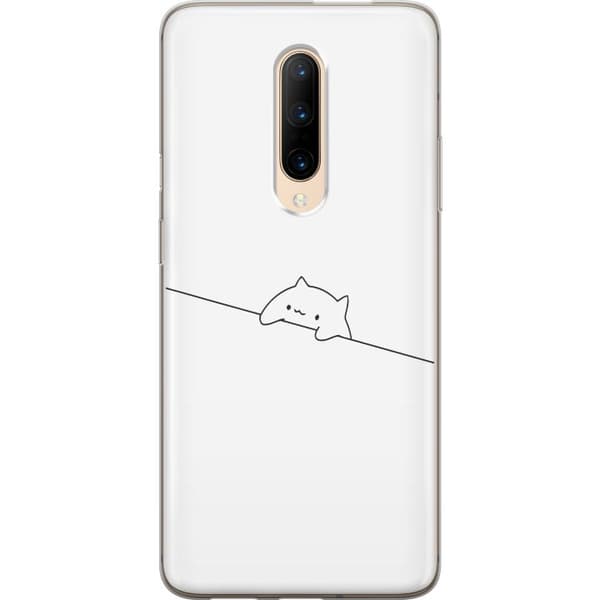 OnePlus 7 Pro Läpinäkyvä kuori Auta Kissaa