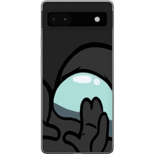 Google Pixel 6a Gjennomsiktig deksel Hjelp Among Us