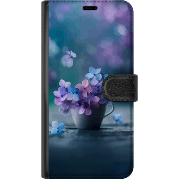 Samsung Galaxy A14 5G Lompakkokotelo Kukat Makea
