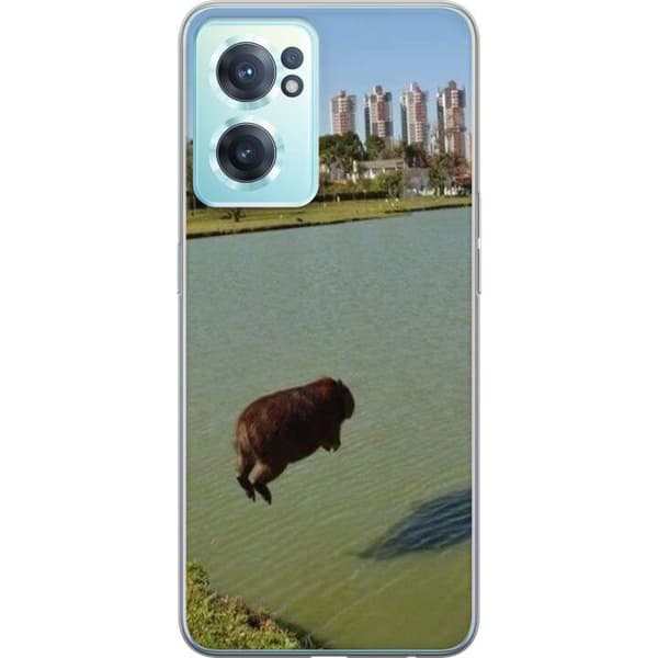 OnePlus Nord CE 2 5G Genomskinligt Skal Capybara