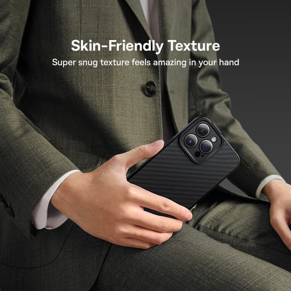 Baseus iPhone 14 Pro Max Cover Synthetic Fiber MagSafe Sort