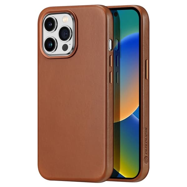 DUX DUCIS iPhone 14 Pro Max Kuori Naples Series MagSafe Vaaleanruskea