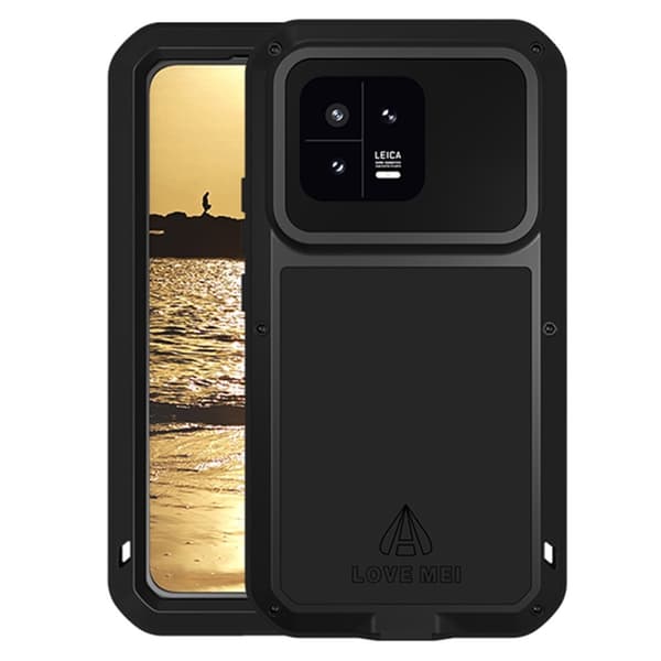 Love Mei Xiaomi 13 Kuori Powerful Case Musta