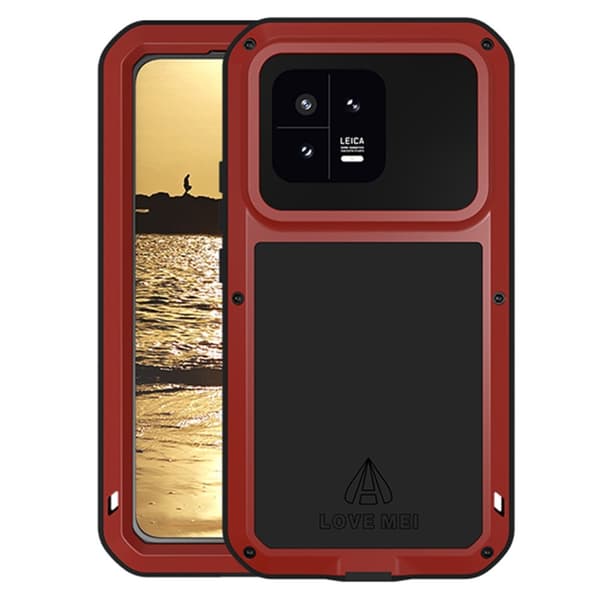 Love Mei Xiaomi 13 Kuori Powerful Case Punainen