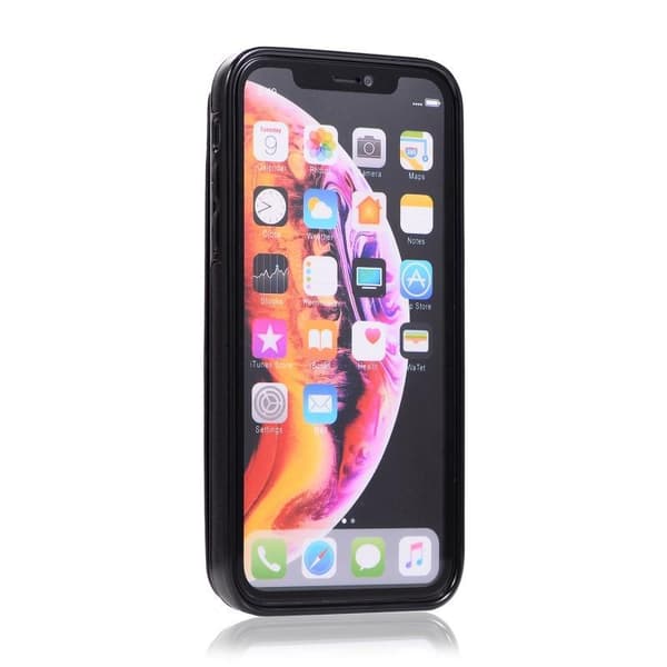 iPhone XR Iskunkestävä Kotelo Korttiteline 3-POCKET Flippr V2