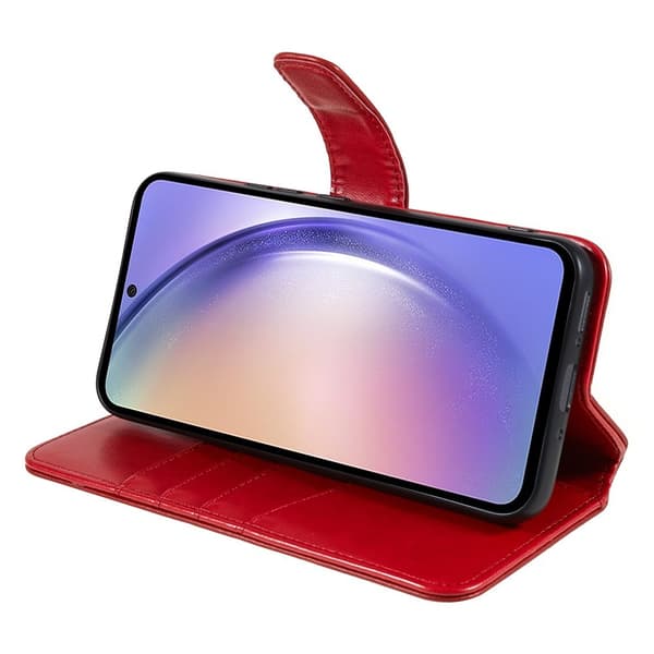Nordic Covers Samsung Galaxy A54 5G Kotelo Essential Leather Poppy Red