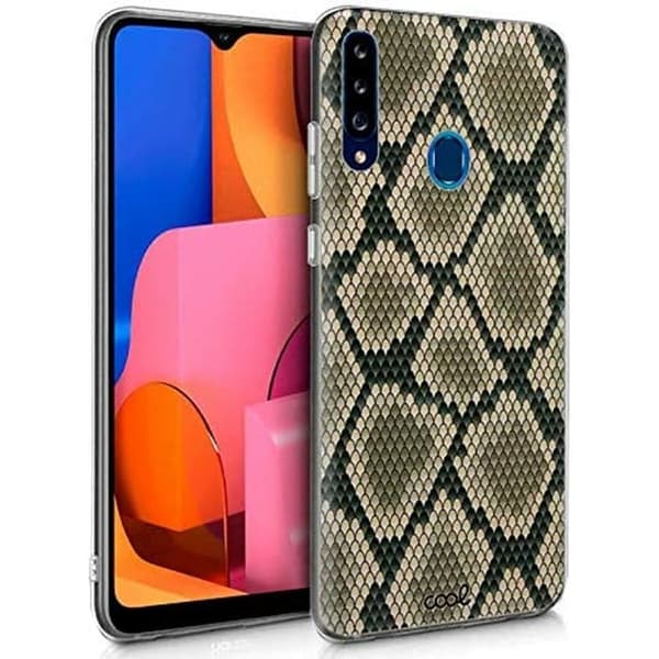 Mobilcover Cool Snake Drawings Samsung Galaxy A20s Multifarvet