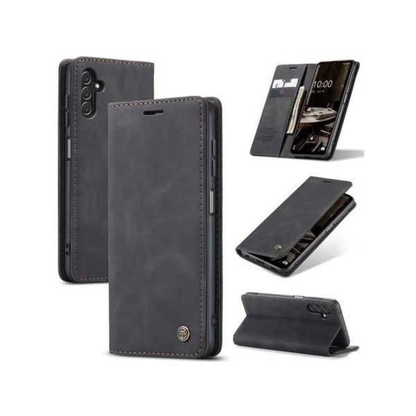 Samsung A54 5G Elegant Flip Cover CaseMe 3-RUMMET