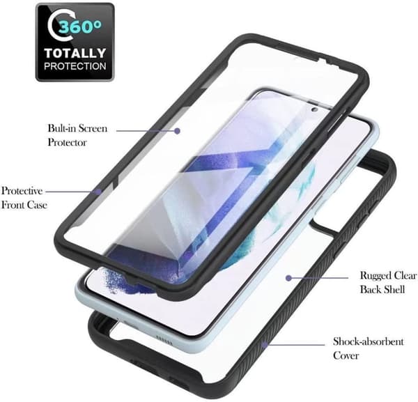 Samsung A34 5G Heltäckande Premium 3D Skal ThreeSixty