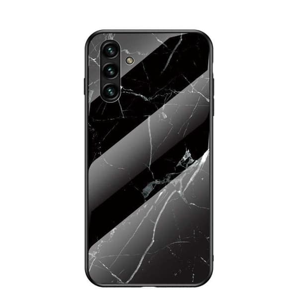 Samsung A34 5G Marmorskal 9H Härdat Glas Baksida Glassback V2