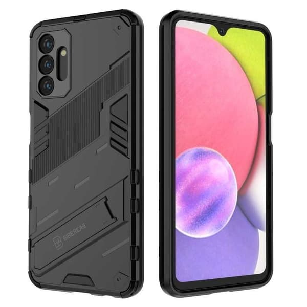 Samsung A34 5G Stöttåligt Skal med Kickstand ThinArmor V2