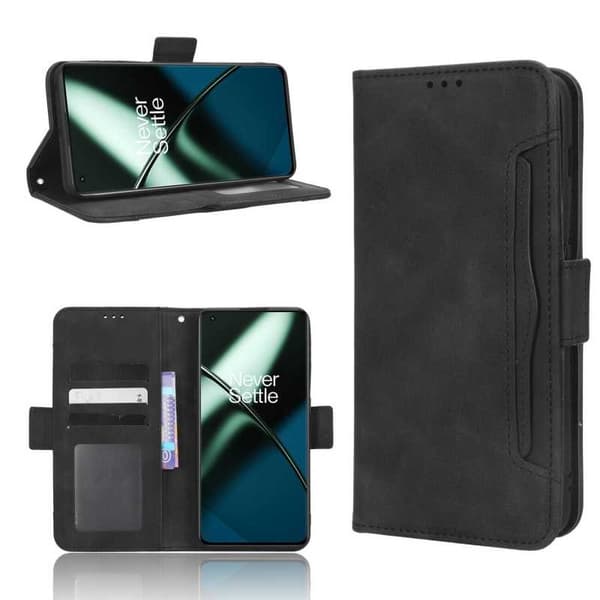 OnePlus 11 tegnebog etui PU læder 6-LOMMES Winston V3