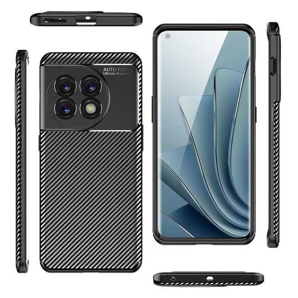 OnePlus 11 5G stødsikkert tyndt cover FullCarbon V4