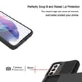 Miniatyrbillede 6 af 6: Samsung S23 Stöttåligt Skal med Kortfack