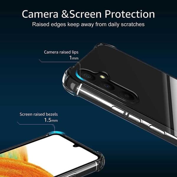 Samsung A34 5G Stöttåligt Skal med Förstärkta Hörn