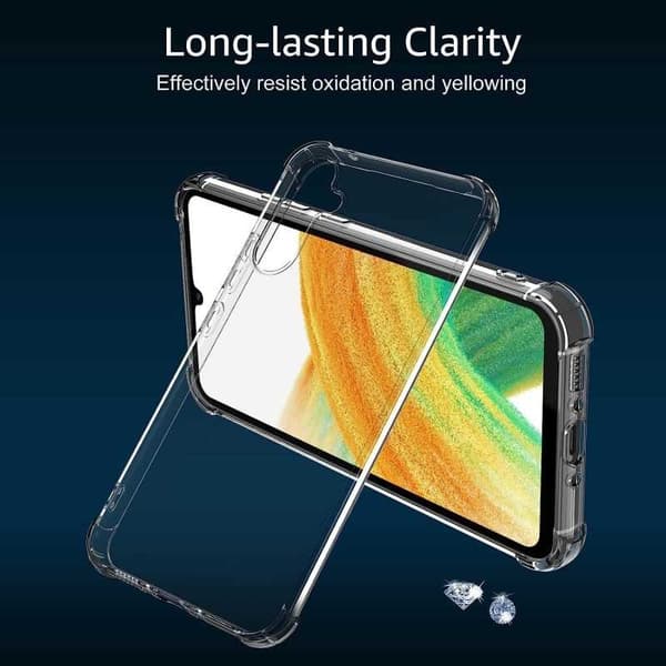 Samsung A34 5G Stöttåligt Skal med Förstärkta Hörn