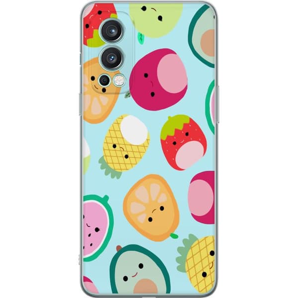 OnePlus Nord 2 5G Läpinäkyvä kuori Squishmallow