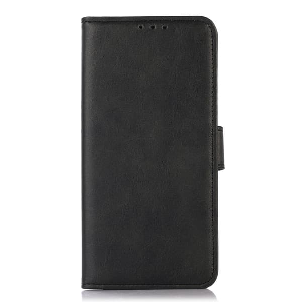Samsung Galaxy A34 5G Fodral Solid Läder Svart
