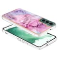 Miniatyrbild 3 av 6: Samsung Galaxy S23 Plus Skal Marmor TPU Rosa