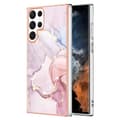 Miniatyrbild 1 av 5: Samsung Galaxy S23 Ultra Skal Marmor TPU Roséguld