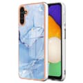 Miniatyrbild 1 av 6: Samsung Galaxy A54 5G Skal Marmor TPU Blå