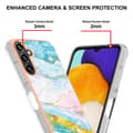 Miniatyrbild 4 av 5: Samsung Galaxy A34 5G Skal Marmor TPU Grön