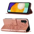 Miniatyrbild 3 av 6: Samsung Galaxy A54 5G Fodral Med Fjäril Tryck Roséguld