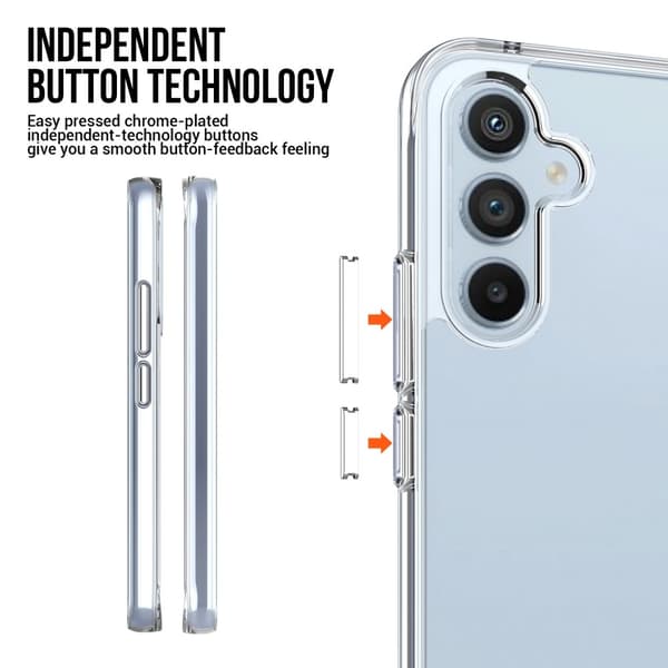 Samsung Galaxy A54 5G Skal Shockproof Hybrid Transparent