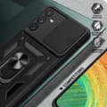Miniatyrbild 4 av 6: Samsung Galaxy A34 5G Skal CamShield Ring Hybrid Guld