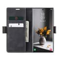 Miniatyrbild 2 av 6: CASEME Samsung Galaxy S23 Ultra Fodral Flip Läder Svart
