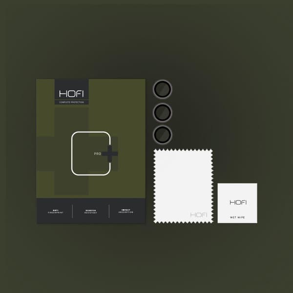 HOFI Galaxy A14 4G/5G/A34 5G Linsskydd CamRing Pro+ Svart