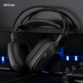 Miniatyrbild 8 av 10: NITHO Headset Gaming Titan 7.1 Svart