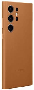 Miniatyrbild 4 av 5: Samsung Galaxy S23 Ultra Skal Leather Cover Camel