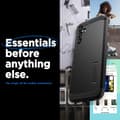 Miniatyrbild 6 av 6: Spigen Galaxy A14 5G Skal Tough Armor Svart
