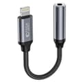 Miniatyrbild 2 av 6: Tech-Protect Ljudadapter Lightning - 3.5mm AUX Hona Nylon Svart