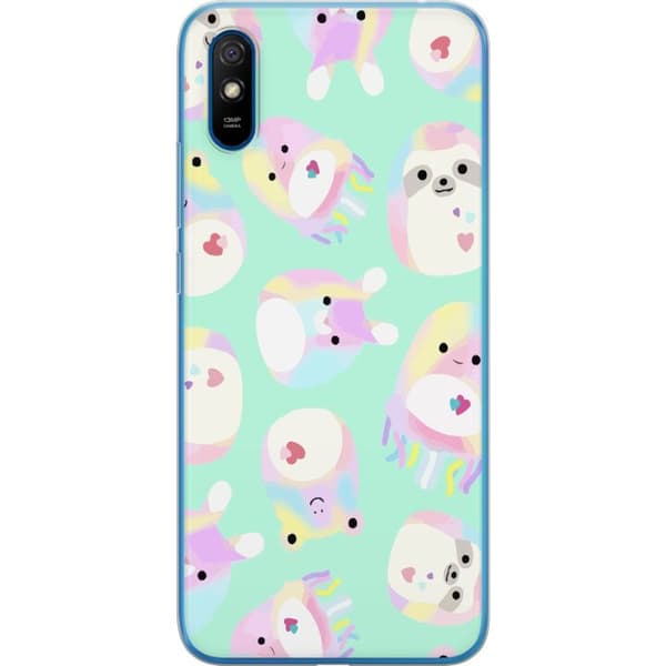 Xiaomi Redmi 9A Läpinäkyvä kuori Squishmallow