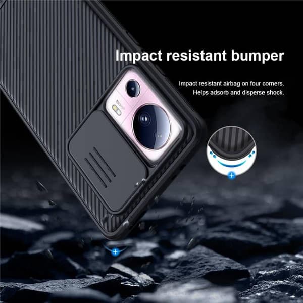 Nillkin CamShield cover Xiaomi 13 Lite - Sort